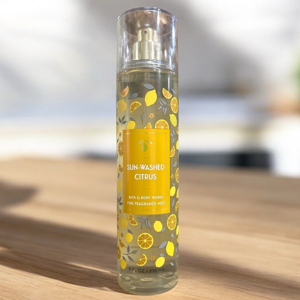 Bath & Body Works Sun-Washed Citrus Mist with Yellow Accents